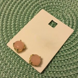 Old Navy Rose Quartz Earrings